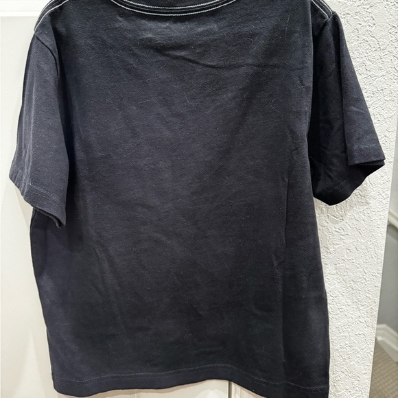 Gymboree navy T-shirt never worn with a cute Dino print on front Size 7 - Picture 3 of 4